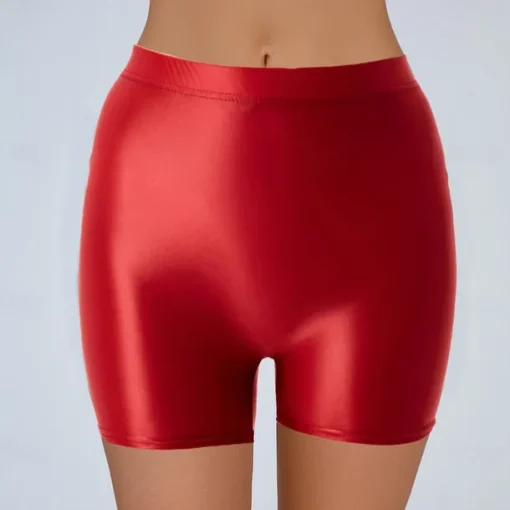 Activewear Exotic Dancewear Pole dance Shorts Pure Color Splicing Women's Training Daily Wear High Nylon