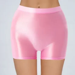 Activewear Exotic Dancewear Pole dance Shorts Pure Color Splicing Women's Training Daily Wear High Nylon