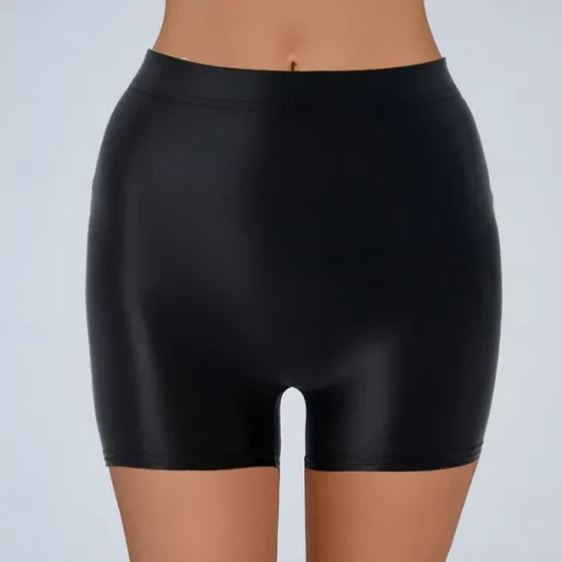 Activewear Exotic Dancewear Pole dance Shorts Pure Color Splicing Women's Training Daily Wear High Nylon
