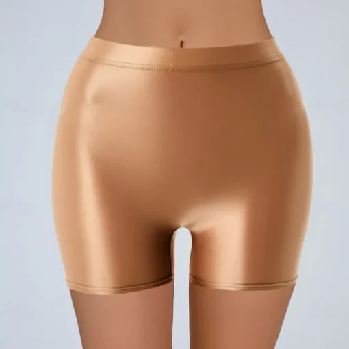 Activewear Exotic Dancewear Pole dance Shorts Pure Color Splicing Women's Training Daily Wear High Nylon
