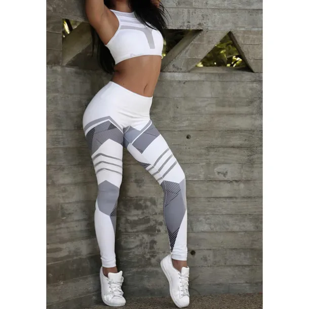 Activewear Pants Pattern / Print Women's Daily Wear Running Terylene Polyester Taffeta