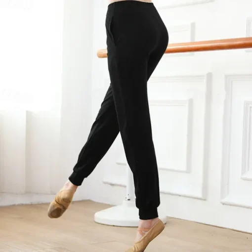 Activewear Pants Pure Color Splicing Women's Performance Training High Polyester