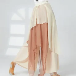 Activewear Pants Ruching Splicing Women's Performance Training High Polyester