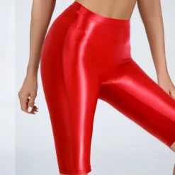 Activewear Pole dance Shorts Pure Color Splicing Women's Training Daily Wear High Polyester