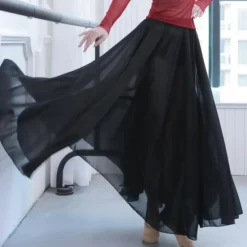 Activewear Skirts Solid Women's Training Performance High Chiffon