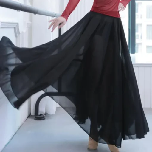 Activewear Skirts Solid Women's Training Performance High Chiffon