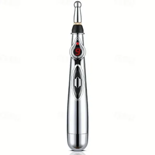 Acupuncture Pen 5 in 1 Electronic Acupuncture Pen Meridian Energy Pulse Massage PenMulti-Function Massage Pen Tools for Massage Energy Therapy Pain Relief1 x AA Battery (Not Included)