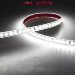 AC220V-240V LED Strip NO Need Driver IP65 Waterproof 3000K 4000K 6000K 2835 120Leds/M Flexible Ribbon Rope Tape Light