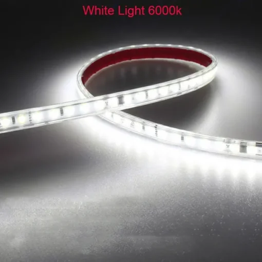 AC220V-240V LED Strip NO Need Driver IP65 Waterproof 3000K 4000K 6000K 2835 120Leds/M Flexible Ribbon Rope Tape Light