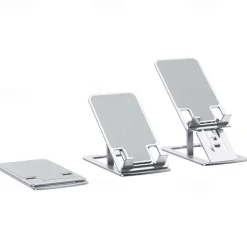 Adjustable aluminum alloy desktop Tablet holder table foldable phone standard mobile phone holder stand for IPhone iPad