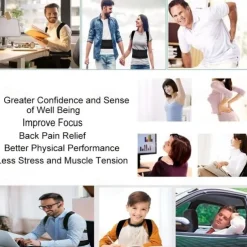 Adjustable Double Pull Strap Shoulder Spine Support Belt Lumbar Posture Correction Men Women Orthopedic Upper Back Brace Corset