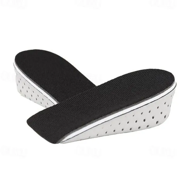 Adjustable Height Increase Insoles – Invisible Heel Lift Inserts for Men and Women, Breathable Shock-Absorbing Pads for Sneakers, Boots, and Everyday Shoes