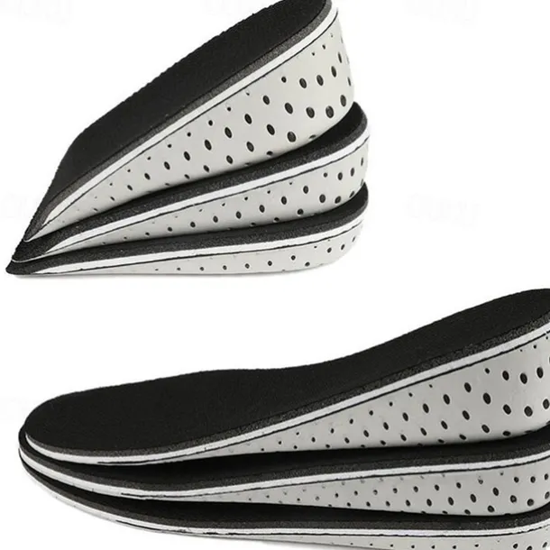 Adjustable Height Increase Insoles – Invisible Heel Lift Inserts for Men and Women, Breathable Shock-Absorbing Pads for Sneakers, Boots, and Everyday Shoes