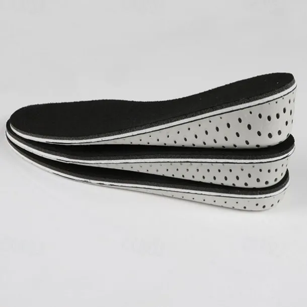 Adjustable Height Increase Insoles – Invisible Heel Lift Inserts for Men and Women, Breathable Shock-Absorbing Pads for Sneakers, Boots, and Everyday Shoes