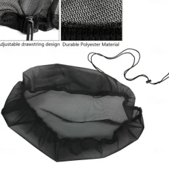 Adjustable Mesh Cover For Rain Barrel, Anti Falling Leaves Filter Screen, Gardening Supplies
