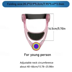Adjustable Neck Support Braces Decompressed Shaping Cervical Traction Collar Forward Posture Corrector Health Care Stretcher for Teenager