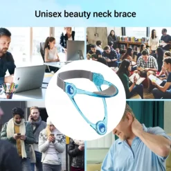 Adjustable Neck Support Braces Decompressed Shaping Cervical Traction Collar Forward Posture Corrector Health Care Stretcher for Teenager
