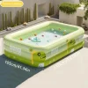 Adult Inflatable Swimming Pool with Free Inflation Tools, Large Outdoor Water Fun for Home and Family, Weekend Play, Summer Water Play,