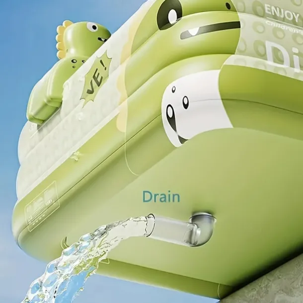 Adult Inflatable Swimming Pool with Free Inflation Tools, Large Outdoor Water Fun for Home and Family, Weekend Play, Summer Water Play,