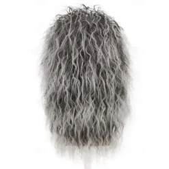 Adult Men Women Long Curly Wig 70s 80s Rocker Mullet Halloween Costume Cosplay Wig For Carvinal