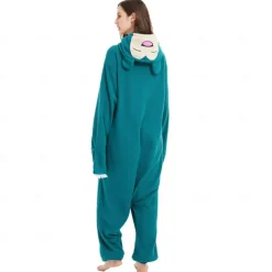 Adults' Animal Nightwear Onesie Costume Carnival Costume Cartoon Snorlax Onesie Pajamas Kigurumi Pajamas Funny Costume For Men and Women Christmas Carnival Cartoon