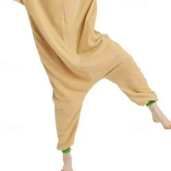 Adults' Animal Onesie Costume Carnival Costume Cartoon Onesie Pajamas Kigurumi Pajamas Funny Costume For Men and Women Carnival New Year Cartoon