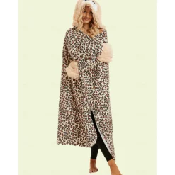 Adults' Character Bathrobe Nightwear Wearable Blanket Cartoon Onesie Pajamas Kigurumi Pajamas Cute For Men and Women Carnival Masquerade Cartoon