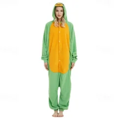 Adults' Character Nightwear Onesie Costume Carnival Costume Cartoon Onesie Pajamas Kigurumi Pajamas For Men and Women Carnival Cartoon