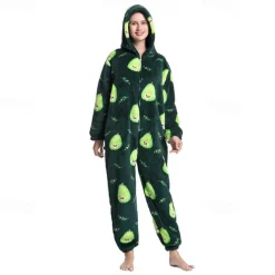 Adults' Character Nightwear Onesie Costume Panda Dinosaur Onesie Pajamas Kigurumi Pajamas For Men and Women Carnival Cartoon