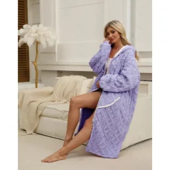 Adults' Solid Color Bathrobe Pajamas Nightwear Cartoon Onesie Pajamas Kigurumi Pajamas Pajamas For Men and Women Carnival Masquerade Cartoon