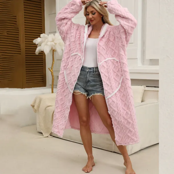 Adults' Solid Color Bathrobe Pajamas Nightwear Cartoon Onesie Pajamas Kigurumi Pajamas Pajamas For Men and Women Carnival Masquerade Cartoon