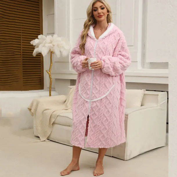 Adults' Solid Color Bathrobe Pajamas Nightwear Cartoon Onesie Pajamas Kigurumi Pajamas Pajamas For Men and Women Carnival Masquerade Cartoon