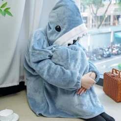 Adults' Solid Color Onesie Pajamas Oversized Hoodie Blanket Wearable Blanket With Pocket Onesie Pajamas Kigurumi Pajamas Cute For Men and Women Carnival Masquerade Cartoon