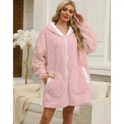 Adults' Solid Color Onesie Pajamas Oversized Hoodie Blanket Wearable Blanket With Pocket Onesie Pajamas Kigurumi Pajamas Cute For Men and Women Carnival Masquerade Cartoon