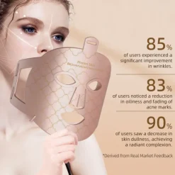 Advanced Anti-aging LED Therapy Mask, Deep Repair, Collagen Boost, Soothe Inflammation, Spot Fading, Make You Radiant and Glowing