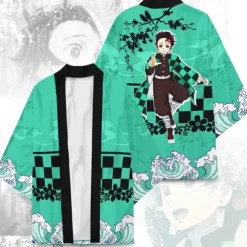 Agatsuma Zenitsu Kamado Tanjiro Rengoku Shinjurou Cartoon Kimono Anime 3D Harajuku Graphic Kawaii For Men's Adults' Carnival Masquerade Back To School 3D Print