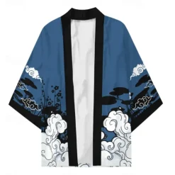 Agatsuma Zenitsu Kamado Tanjiro Rengoku Shinjurou Cartoon Kimono Anime 3D Harajuku Graphic Kawaii For Men's Adults' Carnival Masquerade Back To School 3D Print
