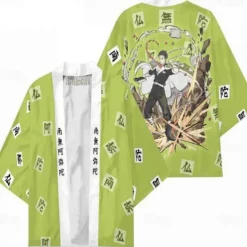 Agatsuma Zenitsu Kamado Tanjiro Rengoku Shinjurou Cartoon Kimono Anime 3D Harajuku Graphic Kawaii For Men's Adults' Carnival Masquerade Back To School 3D Print