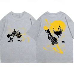 Agatsuma Zenitsu T-shirt Anime Graphic For Couple's Men's Women's Adults' Saint Patrick's Day Hot Stamping Casual Daily