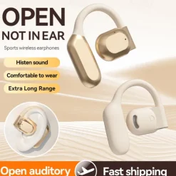 AI Translation Headset - Wireless Real-time translation in 144 languages Active noise cancellation Touch controls Condenser microphone Type-C charging for business travel and social interaction