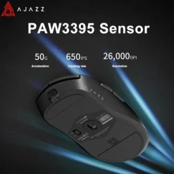 AJAZZ AJ199 2.4GHz Wireless Mouse Optical Mice with USB Receiver Gamer 26000DPI 6 Buttons Mouse For Computer PC Laptop Desktop