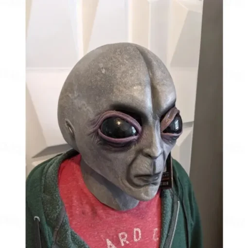 Alien Halloween Mask Halloween Props Realistic Mask Scary Costume Adults' Men's Women's Halloween Carnival Easy Halloween Costumes Dress Up