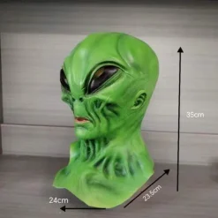 Alien Halloween Mask Halloween Props Realistic Mask Scary Costume Adults' Men's Women's Halloween Carnival Easy Halloween Costumes Dress Up