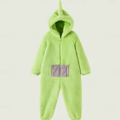 Alien Teletubbies Halloween Cosplay Costume Kigurumi Pajamas Onesies Cosplay Kid's Boys' Girls' Carnival Masquerade Mardi Gras Party / Evening Easy Halloween Costumes Dress Up