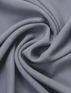 A-Line Bridesmaid Dress V Neck Long Sleeve Elegant Sweep / Brush Train Chiffon with Pleats / Ruffles