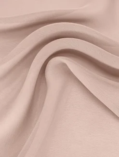 A-Line Dress Sets Mother of the Bride Dress Elegant Simple Crew Neck Floor Length Chiffon Long Sleeve with Beading Tier Cascading Ruffles