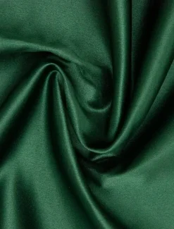 A-Line Evening Gown Elegant Dress Formal Wedding Floor Length Sleeveless Off Shoulder Pocket Satin with Ruffles