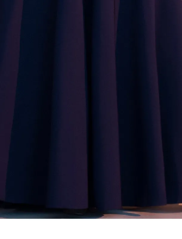 A-Line Mother of the Bride Dress Elegant Simple High Neck Floor Length Stretch Fabric Long Sleeve with Pleats Appliques free custom size