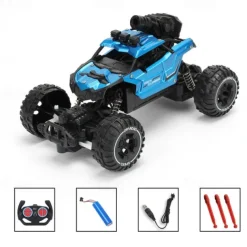 Alloy Climbing Car Charging Radio-controlled Car Electric Remote Control Off-road Car Boy Toy Car