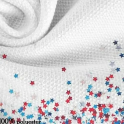 American Independence Day Men's Veterans Patriotic Polo Shirts Short Sleeve Polo Shirts Turndown Casual Street Daily Holiday Beach 3D Spring & Summer White Red Navy Blue